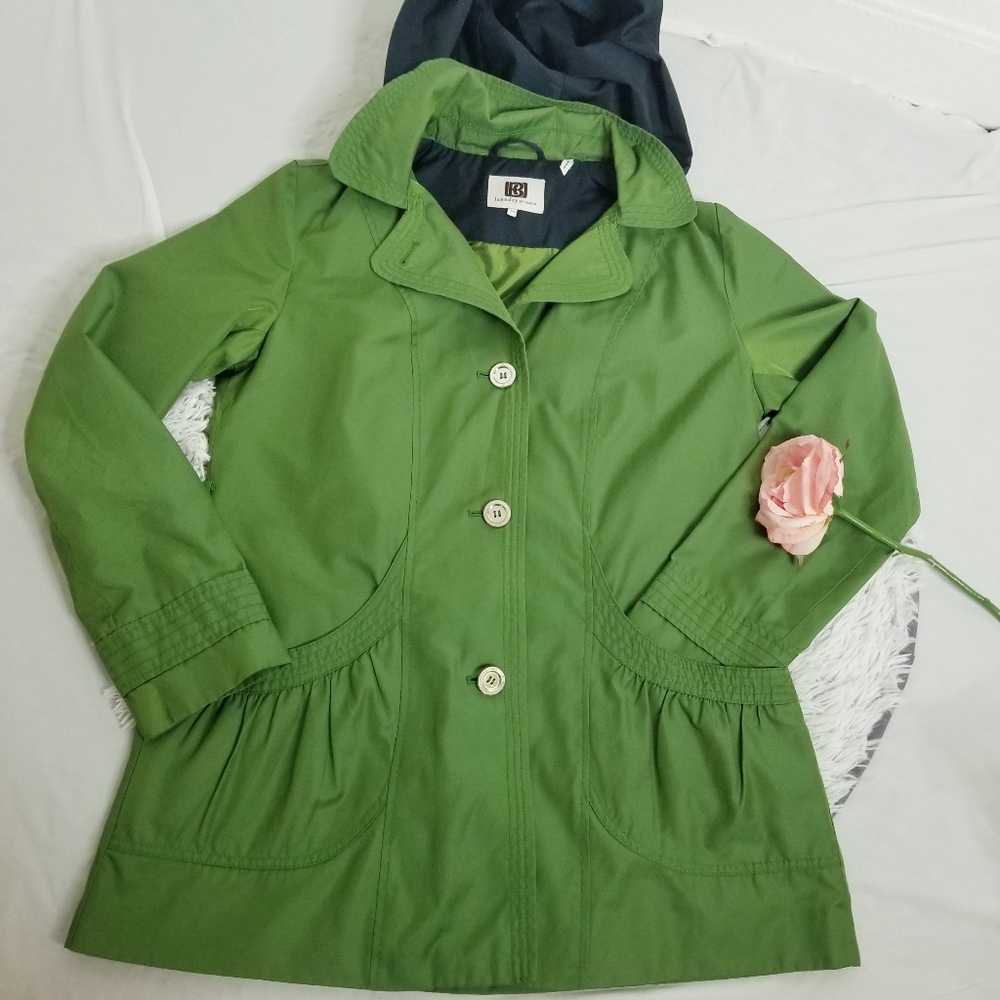 Laundry by design green jacket size XL